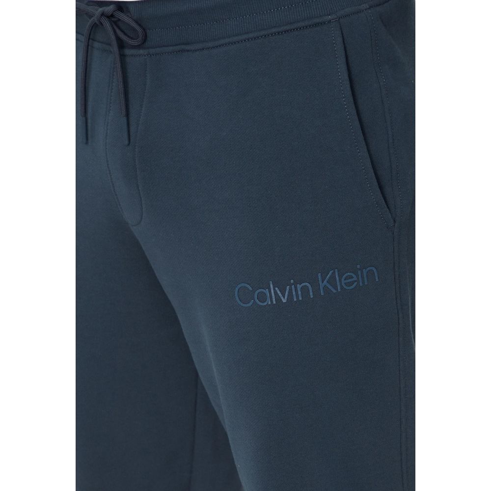Calvin Klein Jeans Blue Cotton Joggers Workout Pant