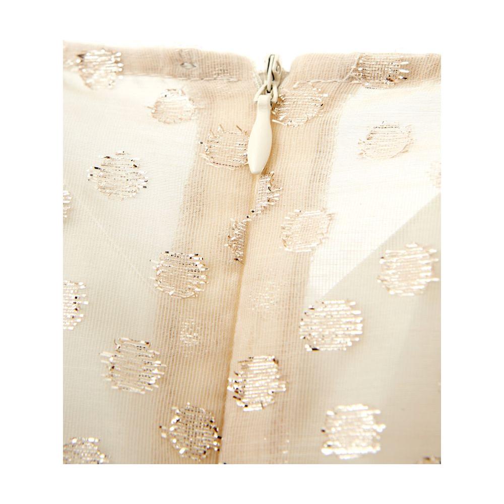 Lardini Beige Cotton Elegance Dress LA-1169672-IT40|S