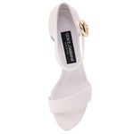 Dolce & Gabbana White Calfskin Women Pump DO-14955-EU36/US6