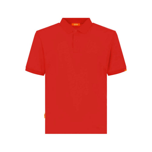 Suns Red Cotton Polo Shirt