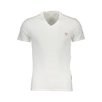 Guess Jeans White Cotton Men T-Shirt GU-2200-XXL