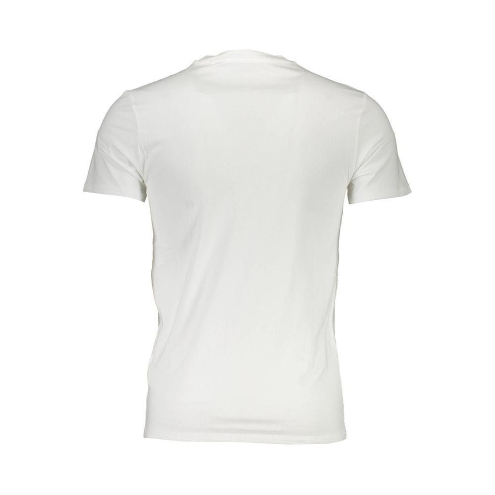 Guess Jeans White Cotton Men T-Shirt GU-2200-XXL