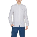 U.S. POLO ASSN. Beige Linen Shirt US-13435502507-IT44 | S