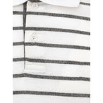 Dunhill White Cotton Polo Shirt DU-9056666-M