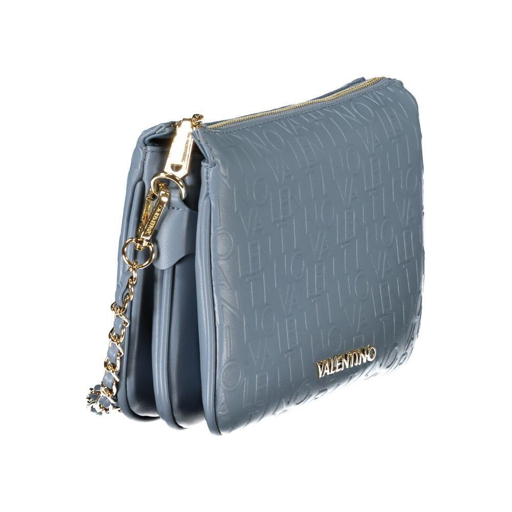Mario Valentino Light Blue Polyethylene Women Handbag VA-32706