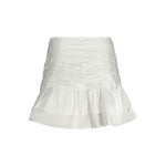 Guess Jeans White Cotton Women Skirt GU-33318-XS