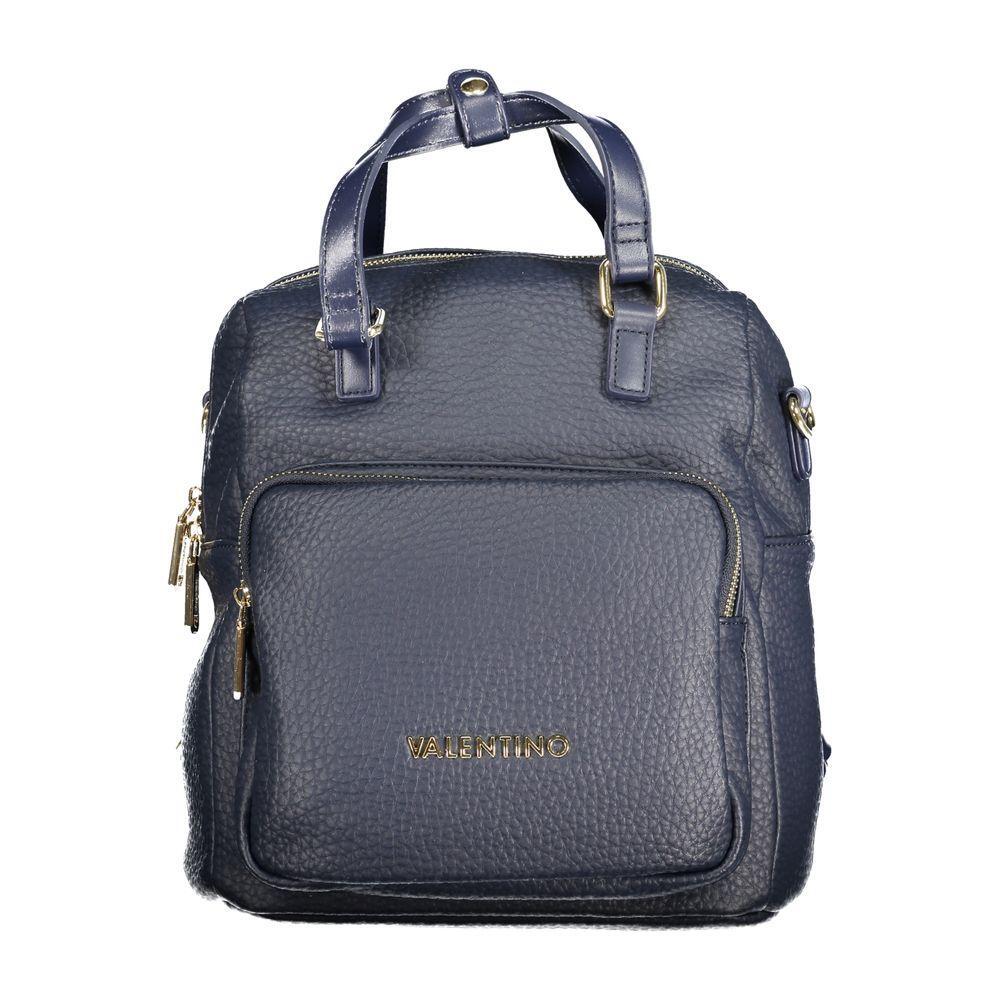 Mario Valentino Blue Polyethylene Women Backpack VA-33507