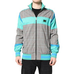 Dolce & Gabbana Multicolor Plaid Full Zip Windbreaker Jacket JKT41414-50