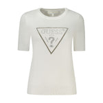 Guess Jeans White Viscose Women Sweater GU-33299-XS