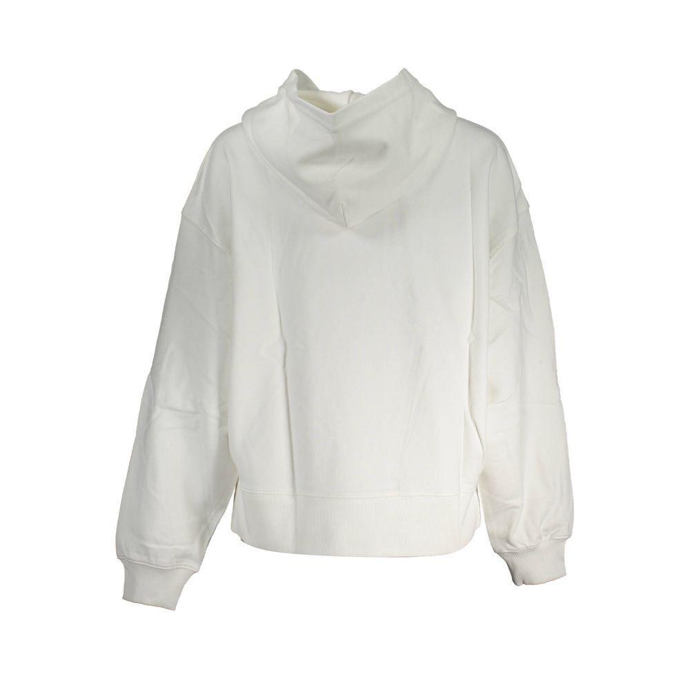 Calvin Klein White Cotton Women Sweater CA-37969-L
