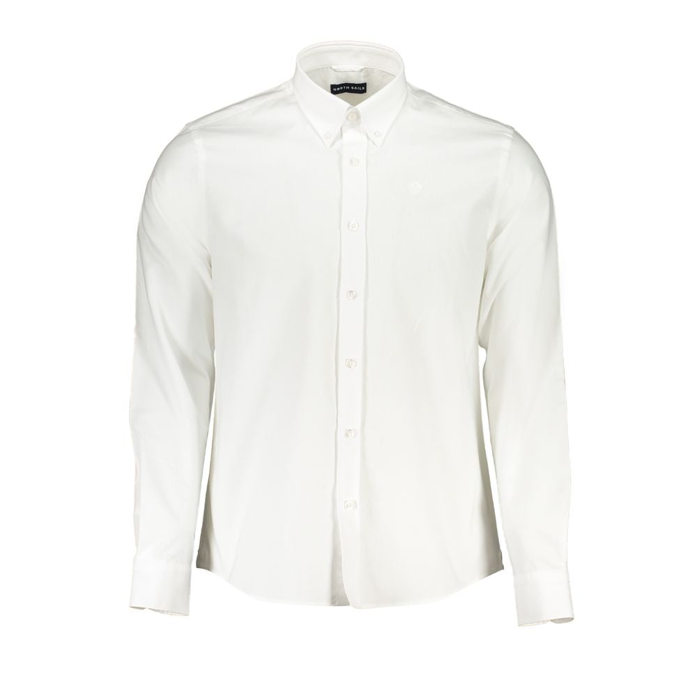 North Sails White Cotton Shirt NO-29877-S