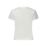 Guess Jeans White Cotton Women T-Shirt GU-33287-XS