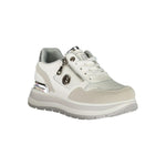 Laura Biagiotti White Polyester Women Sneaker LA-36493-EU38/US8
