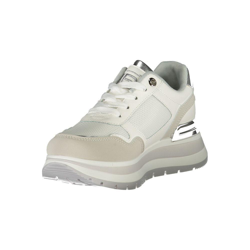 Laura Biagiotti White Polyester Women Sneaker LA-36493-EU38/US8