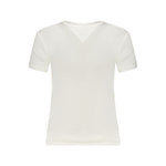 Tommy Hilfiger White Cotton Tops & T-Shirt TO-36242-S