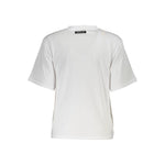 Cavalli Class White Cotton Women Top CA-37371-XS