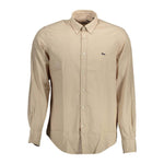 Harmont & Blaine Beige Cotton Men Shirt HA-37784-XL