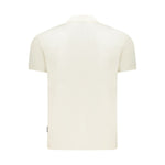 Napapijri White Cotton Men Polo Shirt NA-35715-S