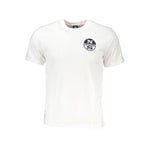 North Sails White Cotton T-Shirt NO-27265-S