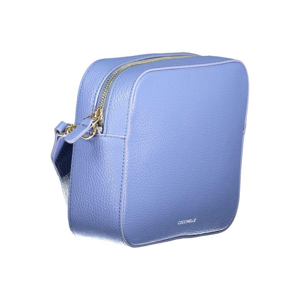 Coccinelle Light Blue Leather Women Handbag CO-35348