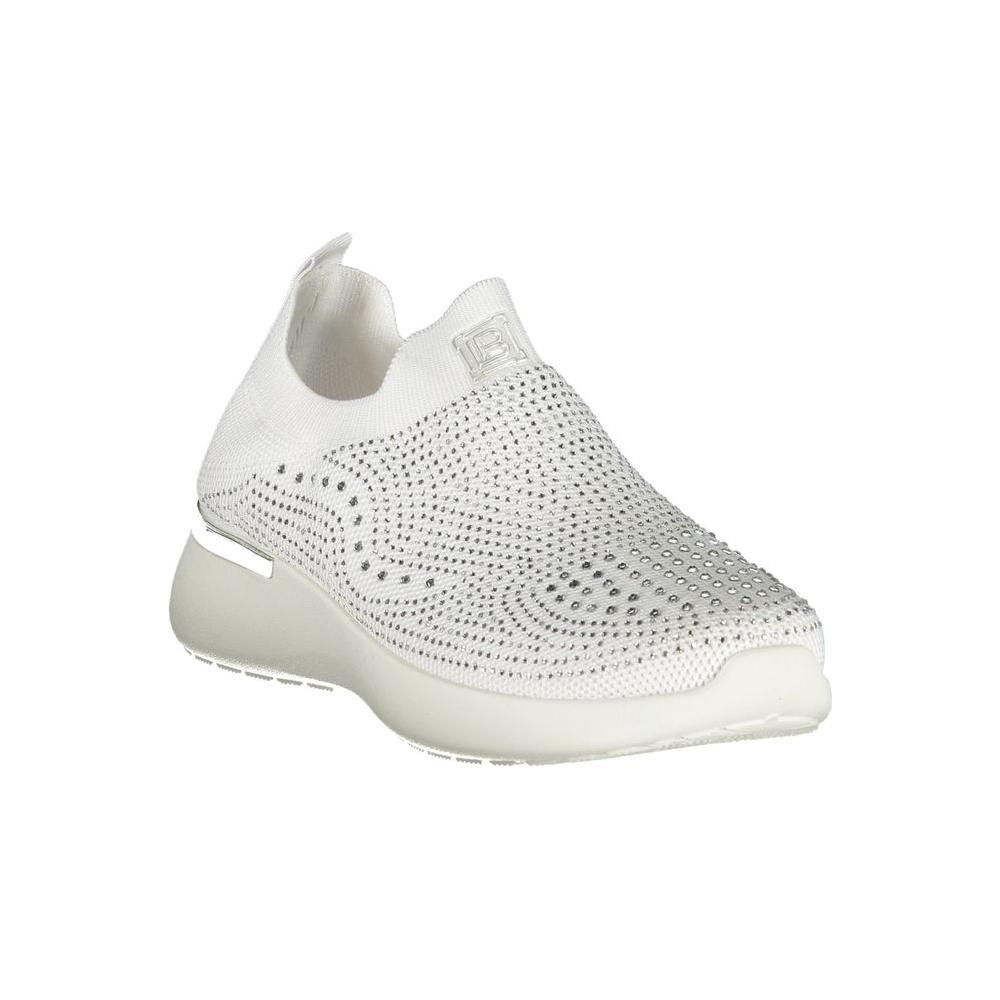 Laura Biagiotti White Polyester Women Sneaker LA-36478-EU36/US6