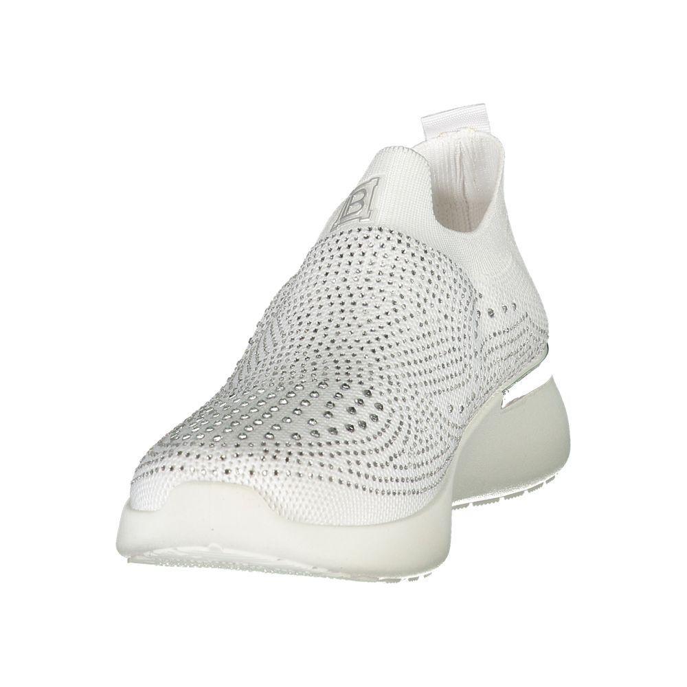 Laura Biagiotti White Polyester Women Sneaker LA-36478-EU36/US6