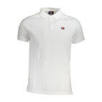 Norway 1963 White Cotton Men Polo Shirt NO-37004-XXL