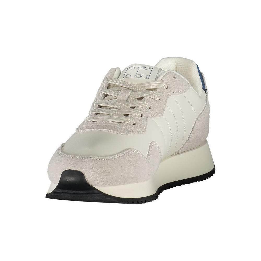 Tommy Hilfiger White Leather Men Sneaker TO-36768-EU40/US7