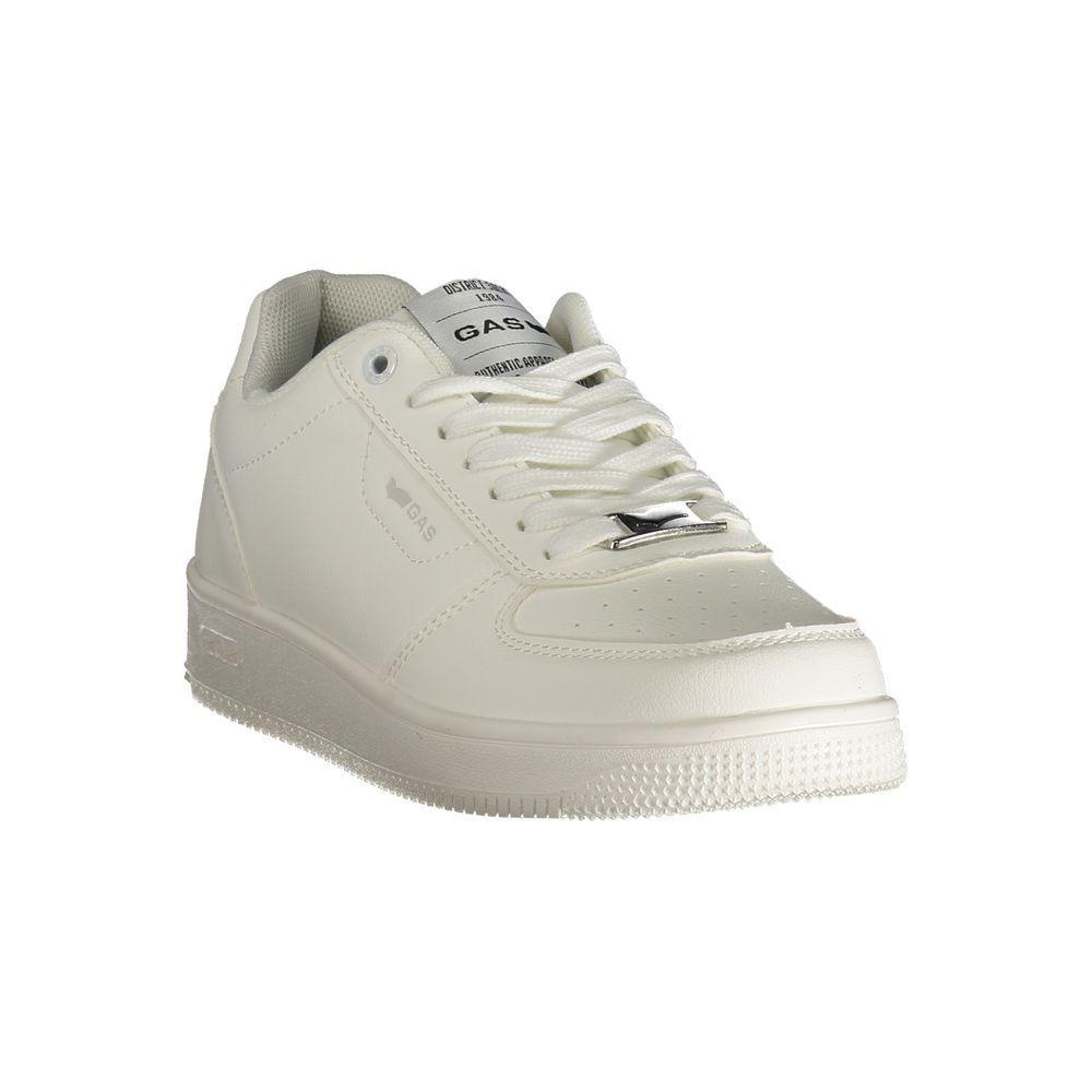 Gas White Polyester Women Sneaker GA-38603-EU36/US6