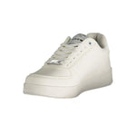 Gas White Polyester Women Sneaker GA-38603-EU36/US6