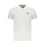 Accademia Militare White Cotton Polo Shirt AC-36557-S
