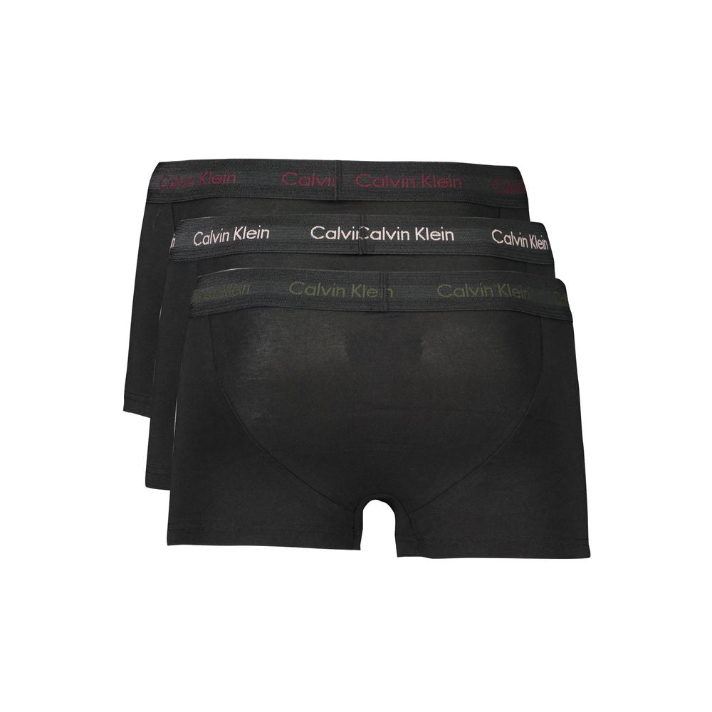 Calvin Klein Black Cotton Underwear CA-27551-S