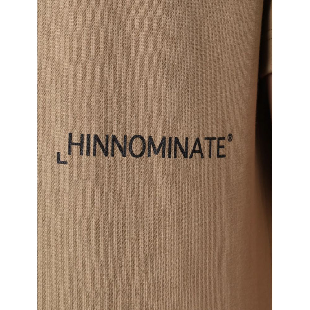 Hinnominate Brown Cotton T-Shirt