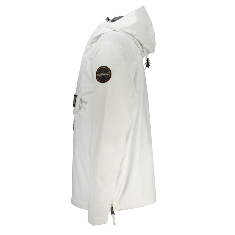 Napapijri White Polyamide Jacket NA-32152-XXL