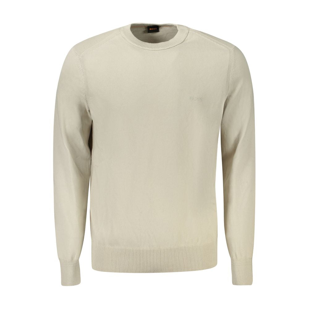 Hugo Boss Beige Cotton Sweater BO-33108-S