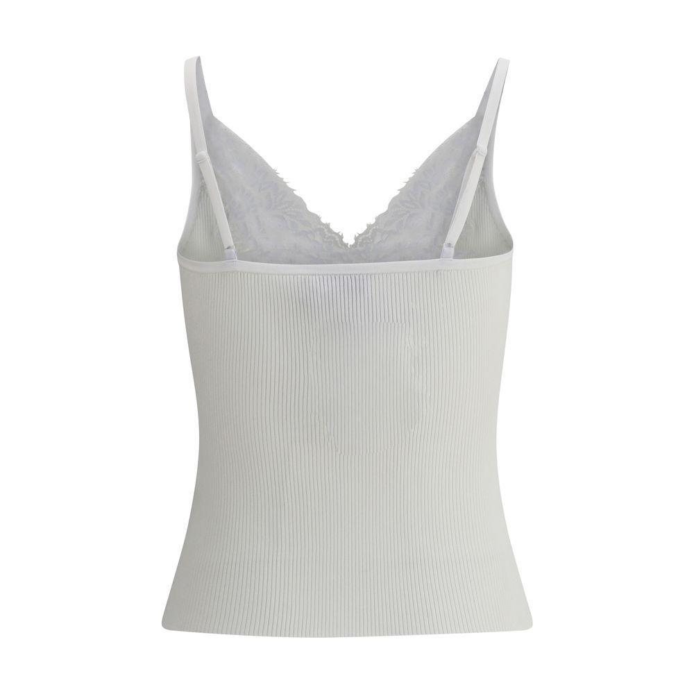 Self-Portrait Lace Top SE-PF25042TWWHITE-M