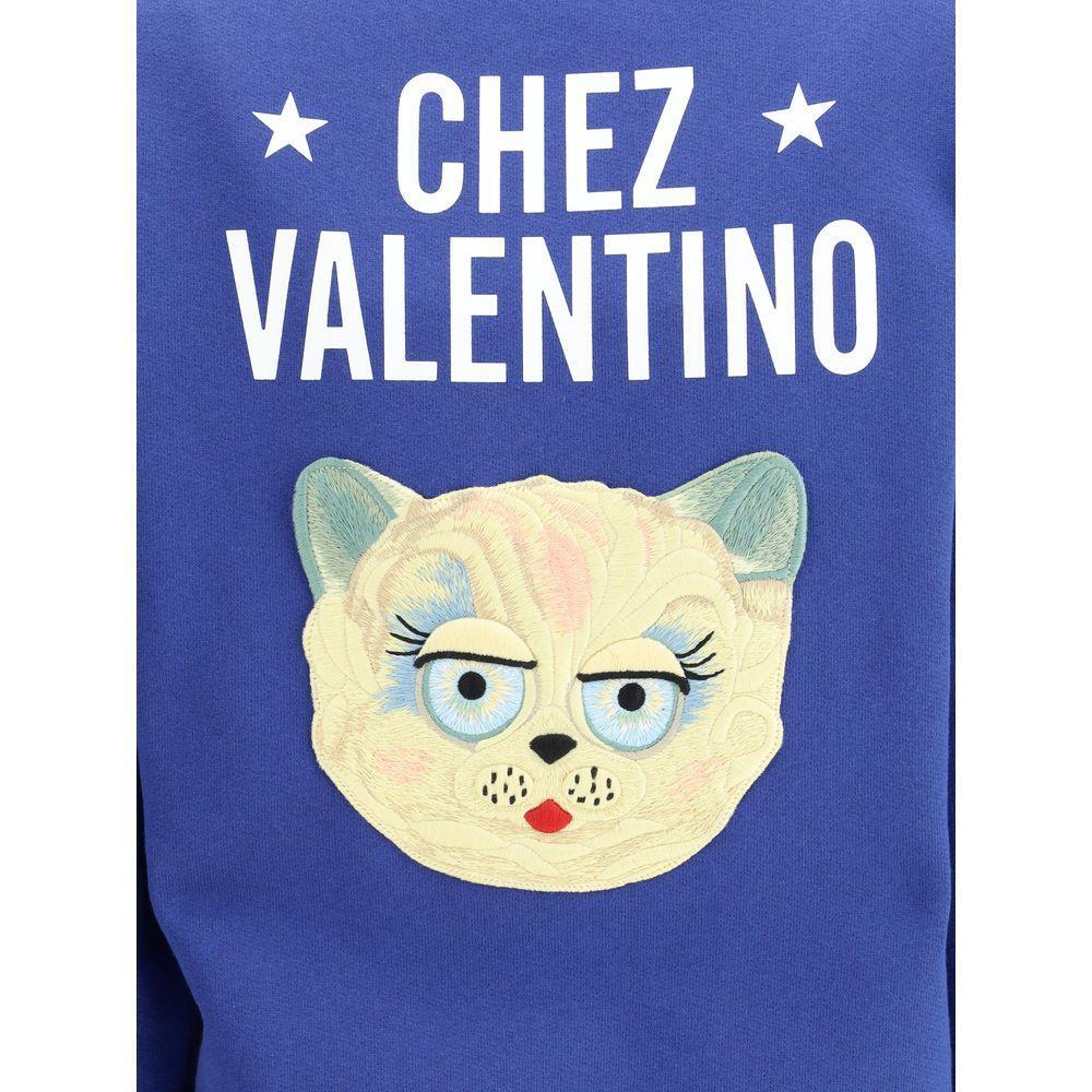 Valentino Cotton Sweatshirt VA-7B3MF24V9KYAF9-S