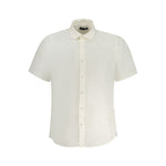 North Sails White Linen Shirt NO-38884-S