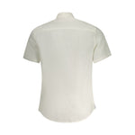 North Sails White Linen Shirt NO-38884-S