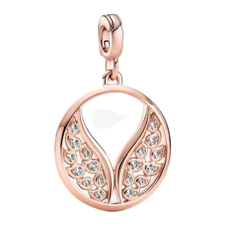 PANDORA CHARMS Mod.  BURNING WINGS MEDALLION