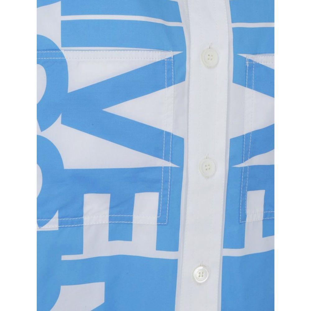 Burberry Cotton Printed Shirt BU-8736294011092-L