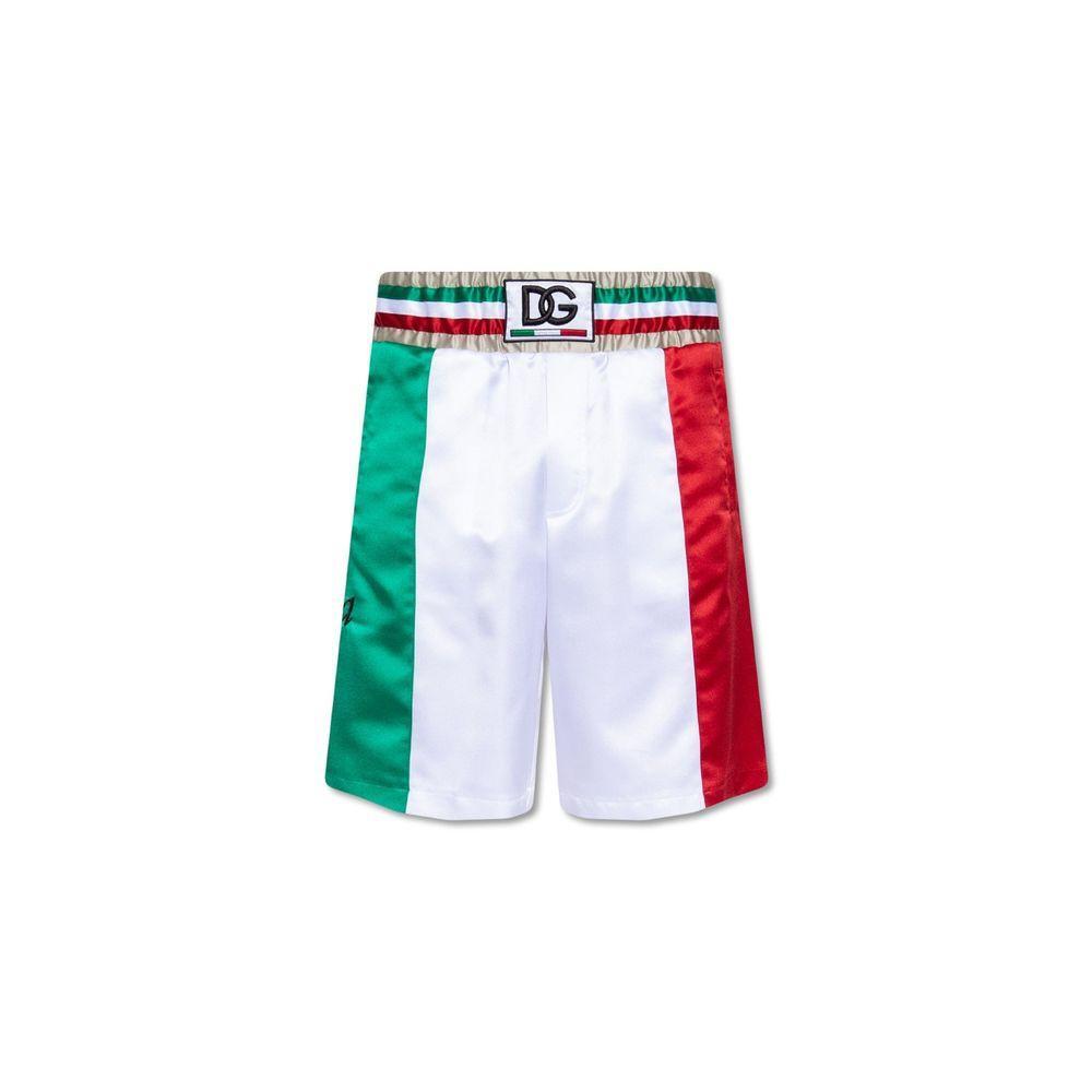 Dolce & Gabbana Satin Shorts DO-8736359612628-IT46 | S