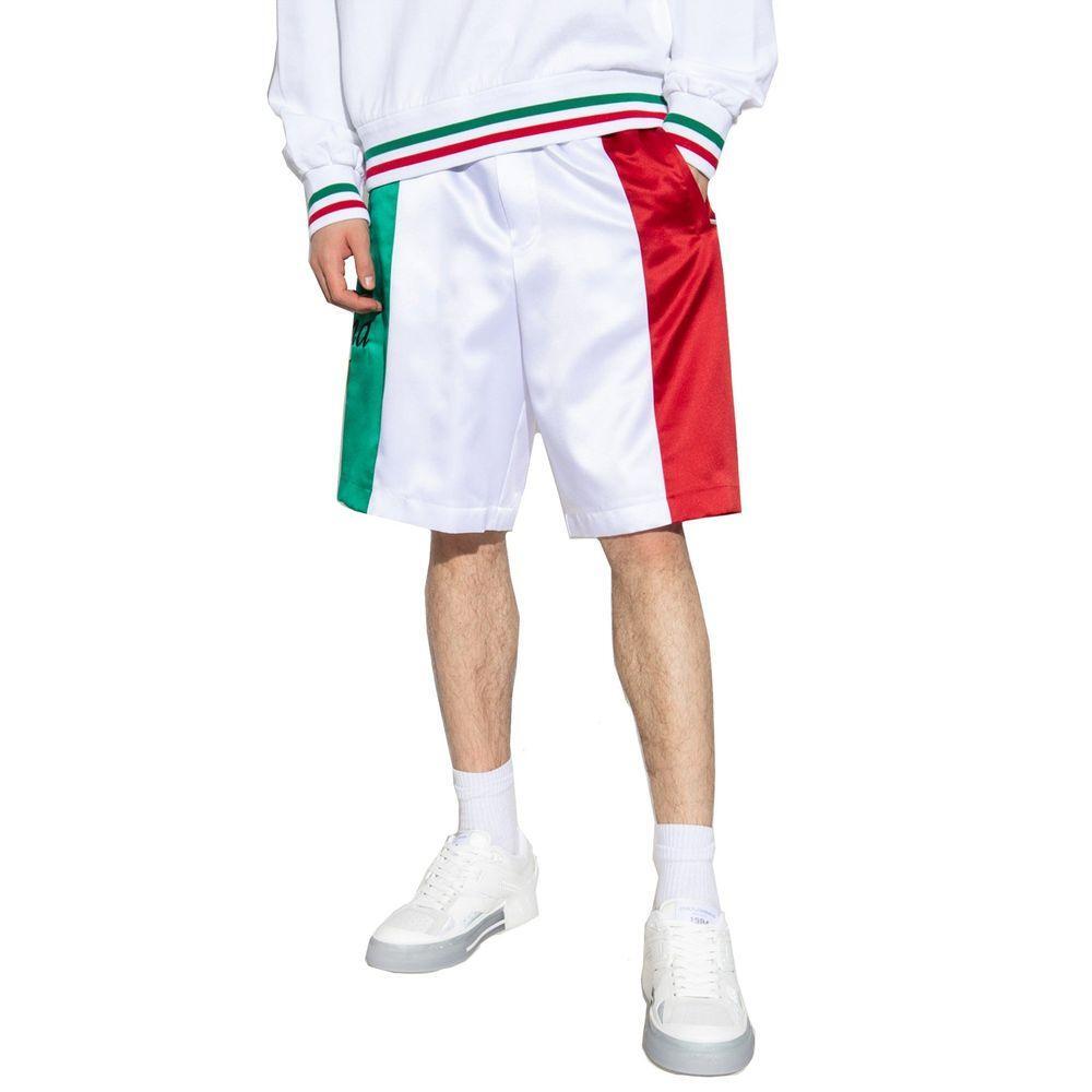 Dolce & Gabbana Satin Shorts DO-8736359612628-IT46 | S