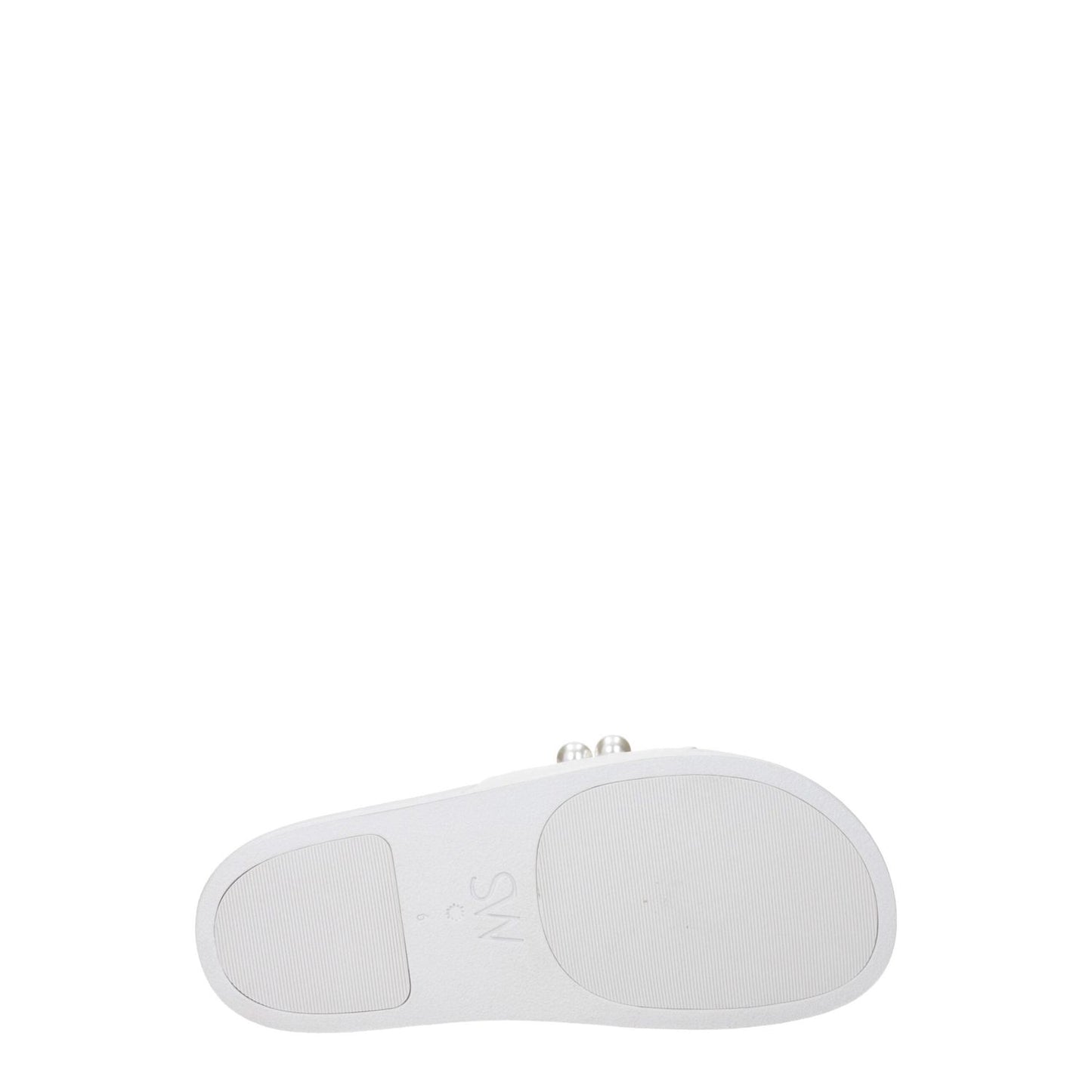 Stuart Weitzman White Leather Slippers Sandals ST-8547202629897-EU36.5/US6.5