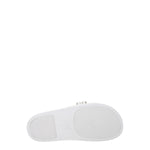 Stuart Weitzman White Leather Slippers Sandals ST-8547202629897-EU36.5/US6.5