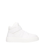 Ganni White Leather High Tops GA-8547287925001-EU37/US7