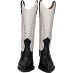 Paris Texas Beige Leather Boots PA-8547437150473-EU35/US5