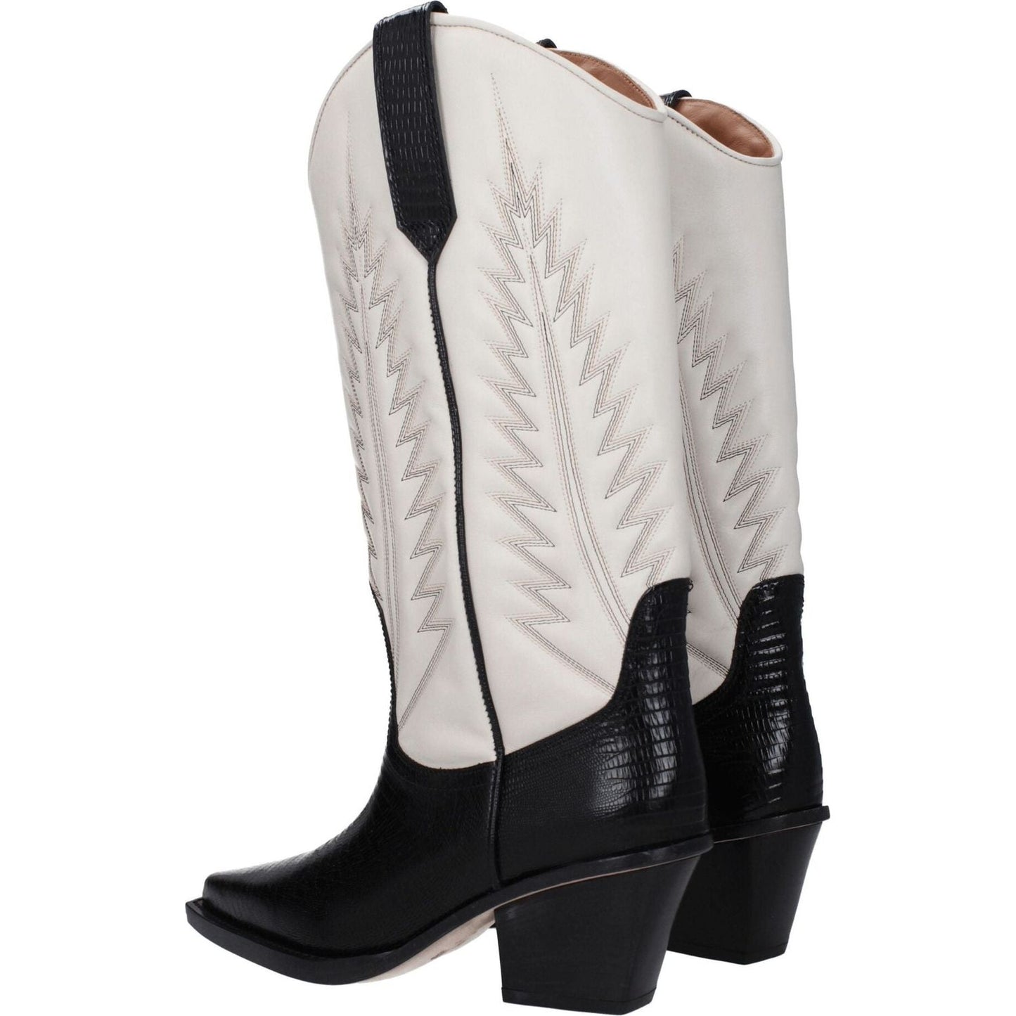 Paris Texas Beige Leather Boots PA-8547437150473-EU35/US5