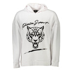 Plein Sport White Cotton Sweater