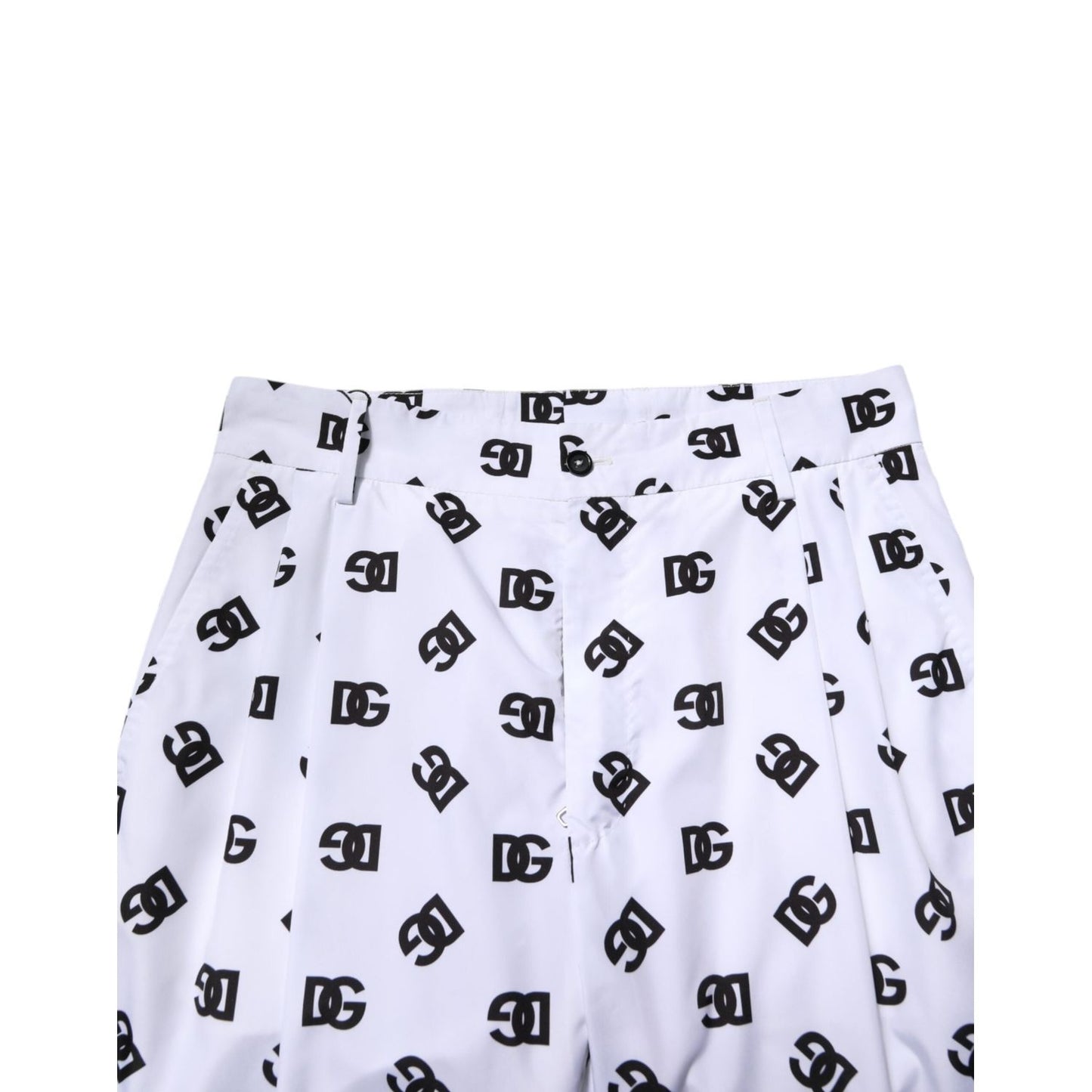 Dolce & Gabbana White Logo Cotton Skinny Denim Trouser Pants PAN76612-48